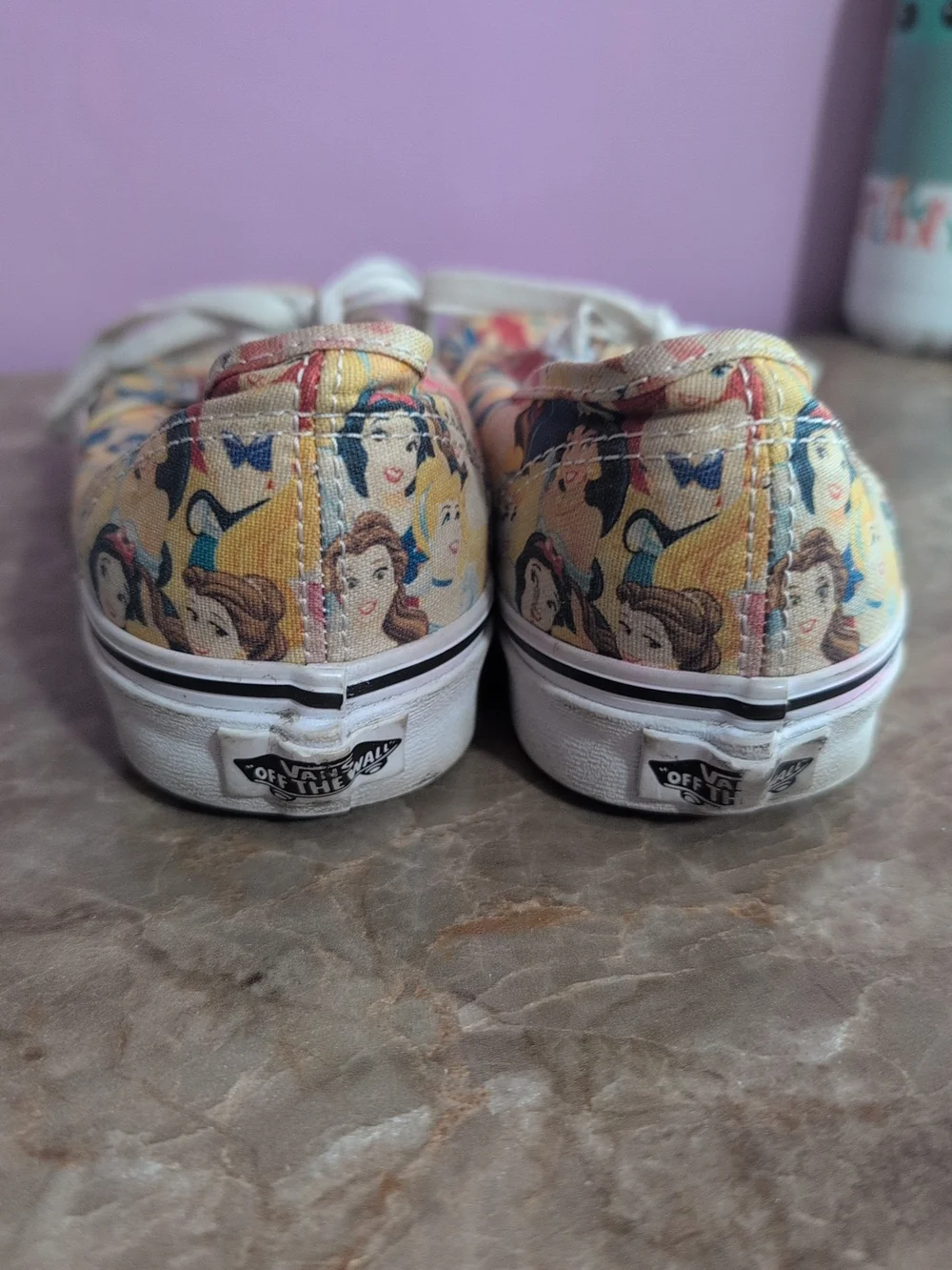 Vans Disney Princess Canvas Sneakers - Pastel Multicolor